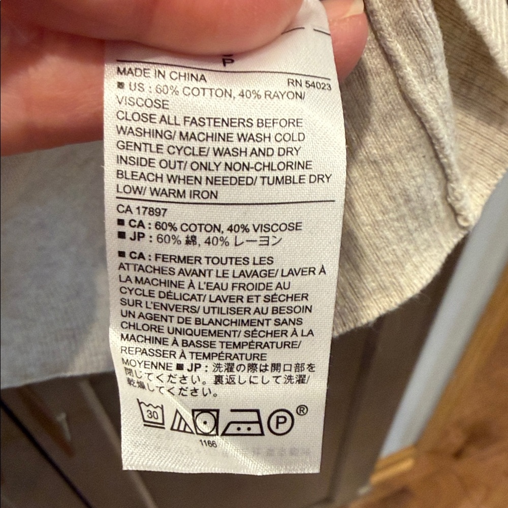 Banana Republic Women's Light Cream Crewneck Pointelle Cardigan - Picture 4 of 5